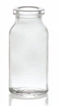 8 ml injectieflacon, helder, type 2 geblazen glas